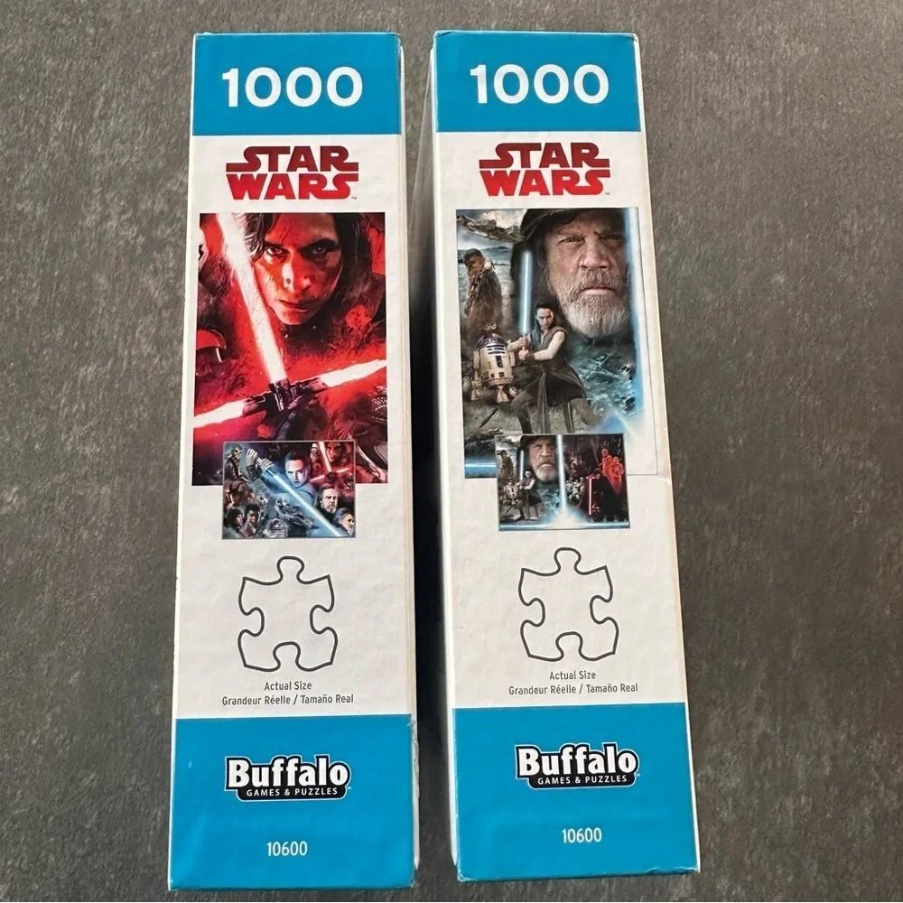 Star Wars 1000pc Puzzle Set (2) – Buffalo Games – New Sealed